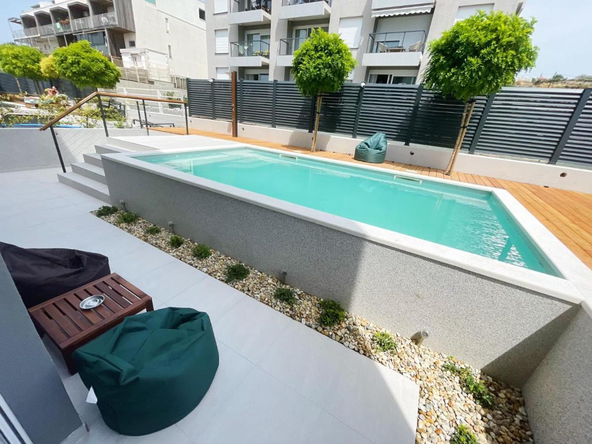 Cozy Seaside Apartment With Pool & Terrace Split Exterior foto